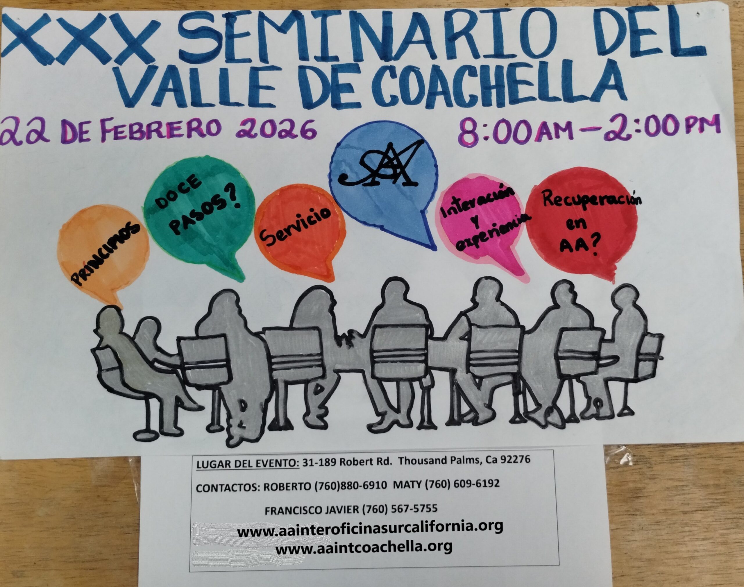 xxx seminario sur de california